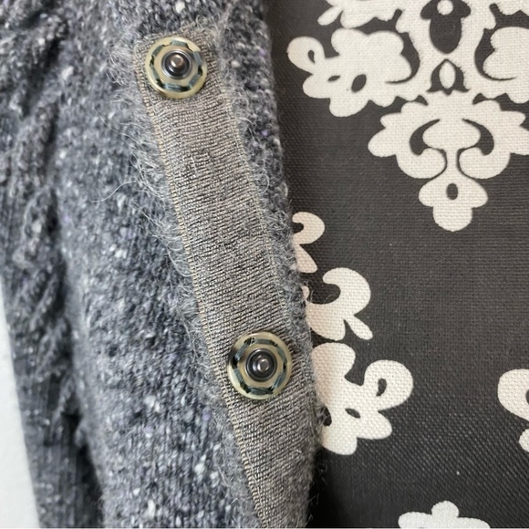 Bruno Manetti Cashmere & Wool Fringe Cardigan Longline Coat - Picture 10 of 16